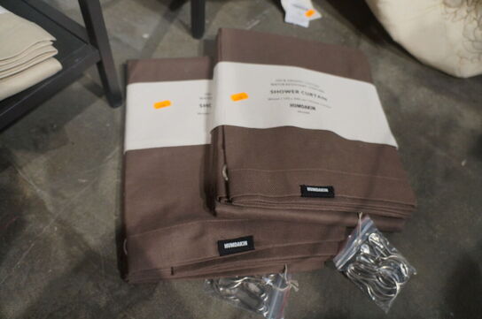 2 stk. Badeforhæng HUMDAKIN