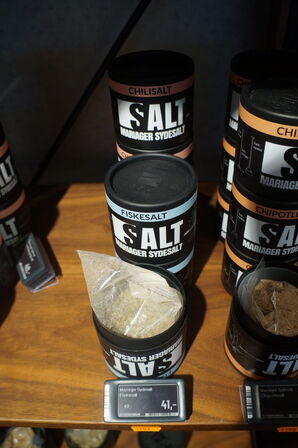 6 stk. Diverse salt MARIAGER SYDESALT