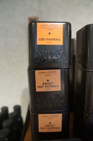 5 stk. Røget paprika/Paprika MILL & MORTAR