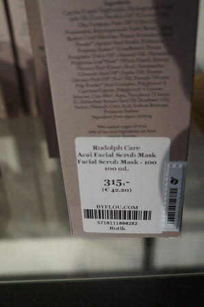 Facial scrub RUDOLFH CARE