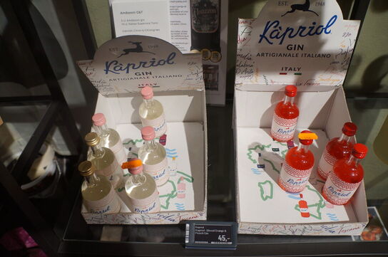 Diverse små gin RAPID