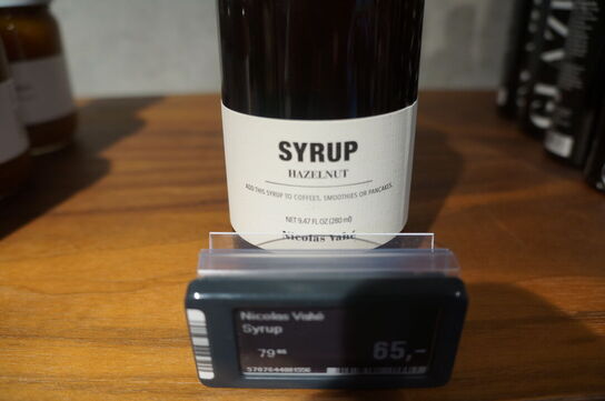 Hasselnødesirup NICOLAS VAHÉ