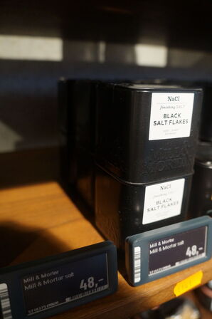 4 stk. Trøffel salt MILL & MORTAR