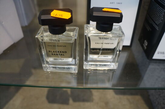 2 stk. Parfumetestere RAW