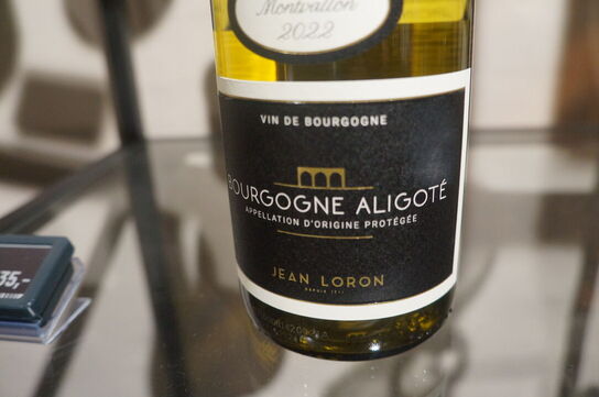 3 fl. Vin JEAN LORON BOURGOGNE ALIGOTÉ