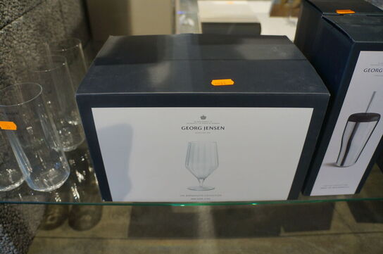6 stk. Glas GEORG JENSEN