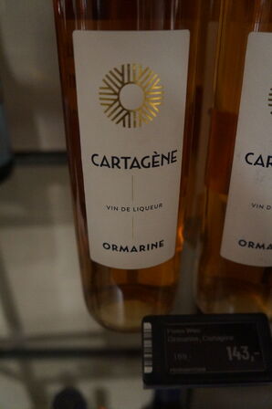 4 fl. Vin CARTAGENE