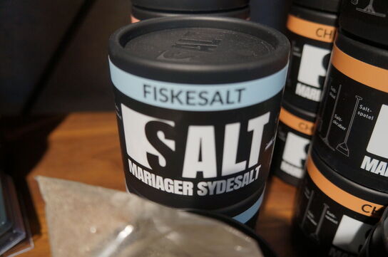 6 stk. Diverse salt MARIAGER SYDESALT