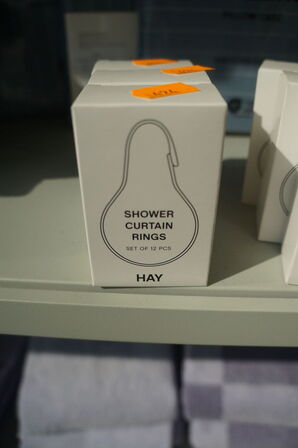 3 pk. Badeforhængsringe HAY