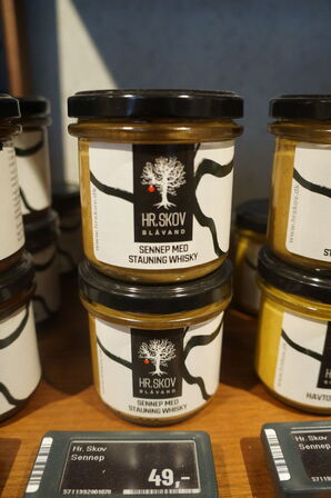 4 stk. Sennep HR. SKOV