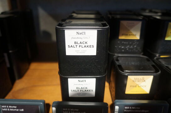 4 stk. Trøffel salt MILL & MORTAR