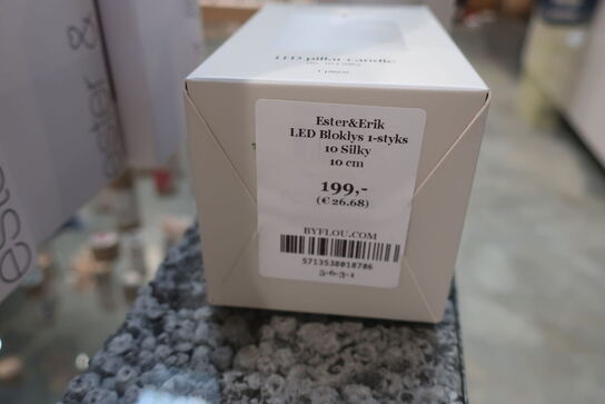 2 stk. LED Lys ESTER & ERIK