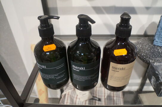 3 stk. Sæbe MERAKI