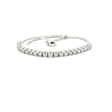 Armbånd i hvidguld i 14 kt guld -med 0,67 carat naturlige diamanter