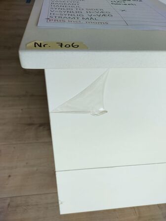 Badeværelses arrangement - 2 stk. skuffer med fuldt udtræk og soft close og KUMA vask