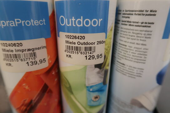 14 stk. ass. Miele produkter 