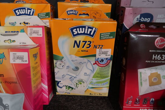 19 dele til støvsugere 