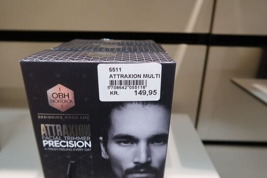 4 stk. OBH NORDICA Attraxion næsehårstrimmer