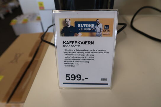 Sogo SS-5236 kaffekværn 