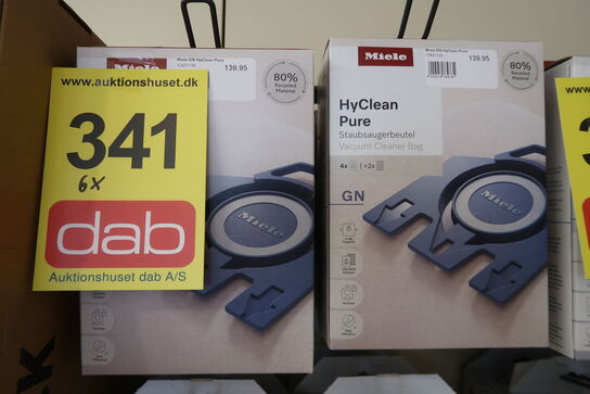 6 pk. Miele HyClean Pure GN Støvsugerposer