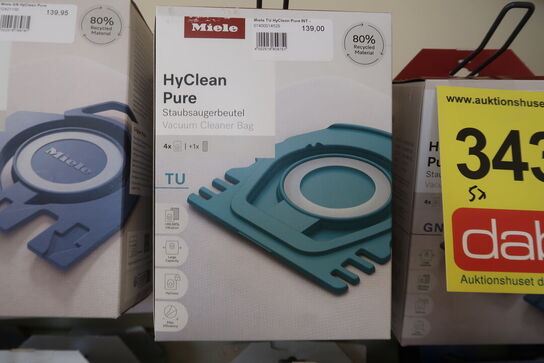 3 pk. Miele HyClean Pure TU-støvsugerpose 4-pak 