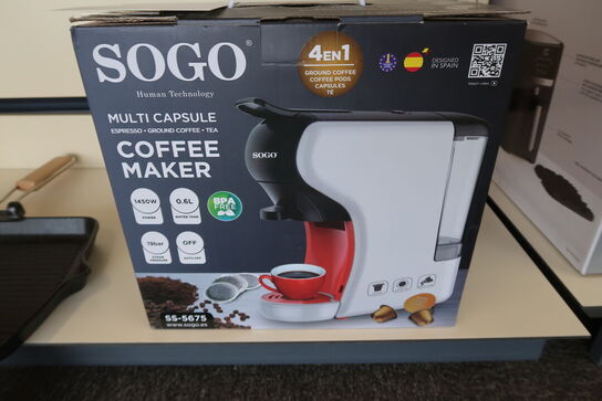SOGO CAF-SS-5675 | Multikaffemaskine