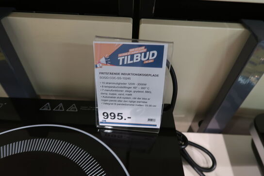 SOGO COS-SS-10245 Fritstående induktionskogeplade