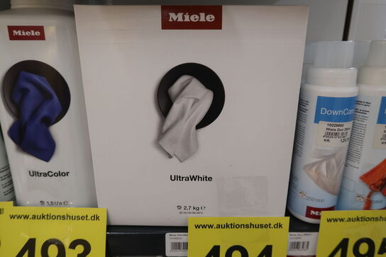 3 stk. Miele Ultra White Vaskepulver 2,7 kg