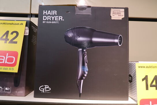 Gun-Britt Hårtørrer - 2000 Watt 