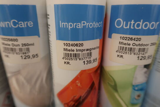 14 stk. ass. Miele produkter 