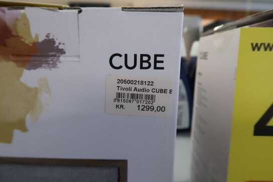 Tivoli Audio CUBE trådløs højttaler Sort
