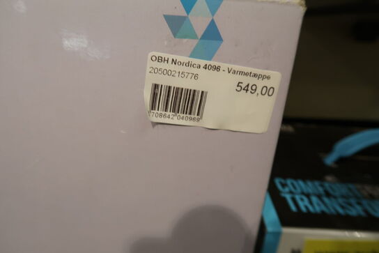 OBH Nordica Cosy Hug varmetæppe 130x160 cm