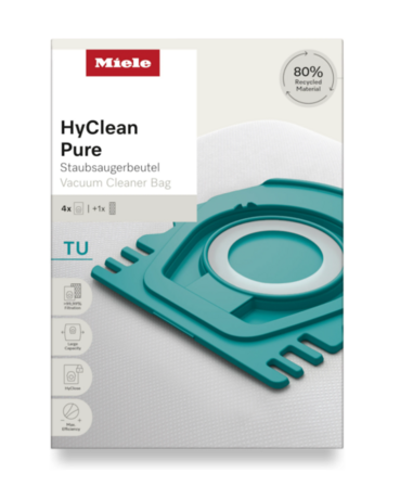 3 pk. Miele HyClean Pure TU-støvsugerpose 4-pak 