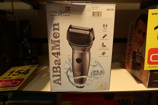 ALBA 105 shaver med elektronisk display