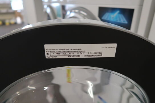 Siemens WM14N29XDN Extraklasse frontbetjent 