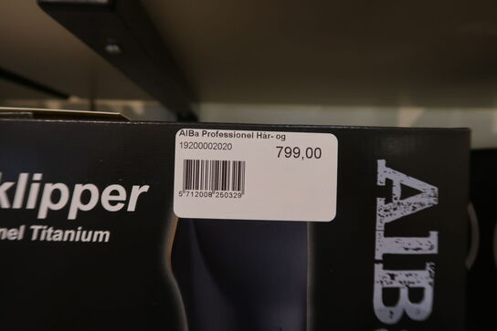 ALBA hårklipper professionel titanium