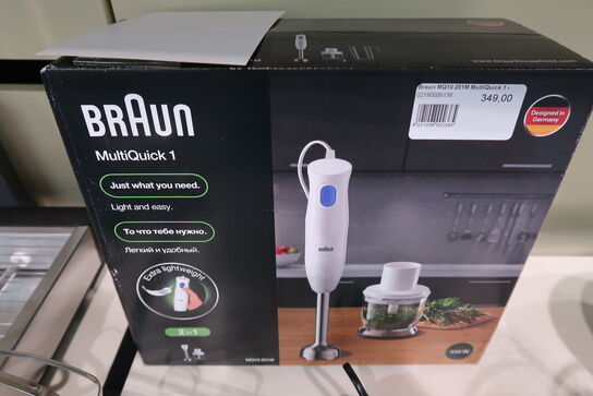 Braun MQ10.201M MultiQuick 1 Stavblender