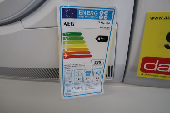 AEG TR722L84O - KONDENSTØRRETUMBLER