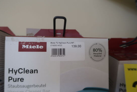 3 pk. Miele HyClean Pure TU-støvsugerpose 4-pak 