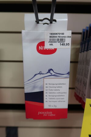 8 pk. Nivona Rensepiller 10 stk