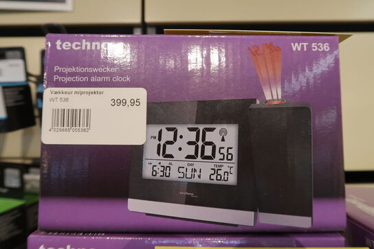 Techno Line WT536 vækkeur digitalt radiostyret