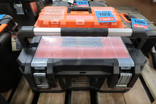 Tactix Heavy Duty Stainless Steel and Plastic Tool Box