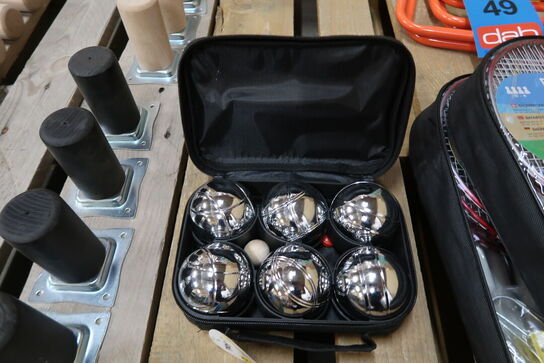 2 pk. Petanque med 6 kugler