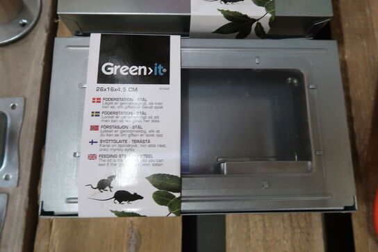 2 stk. Green-it giftkasse 26×16×4,5 cm galvaniseret stål