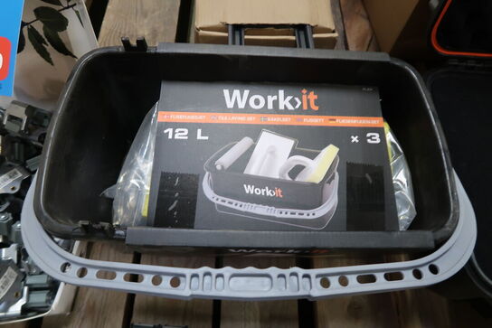 2 pk. Work>it® flisefugesæt 3 dele