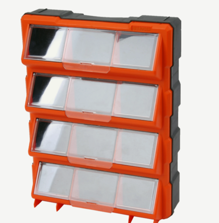 Tactix SKUFFEREOL 12 VIPPESKUFFER 46X36X12CM