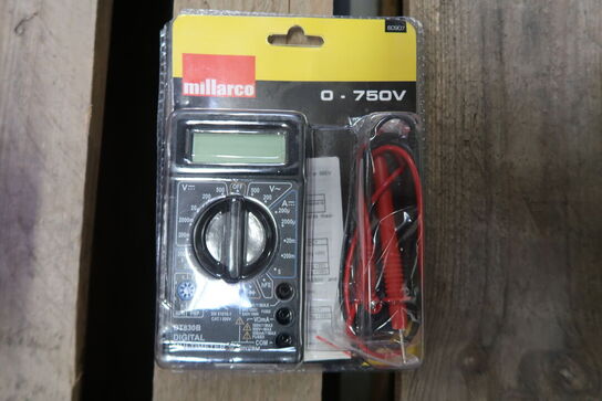2 pk. Millarco Multimeter 0-500 Volt