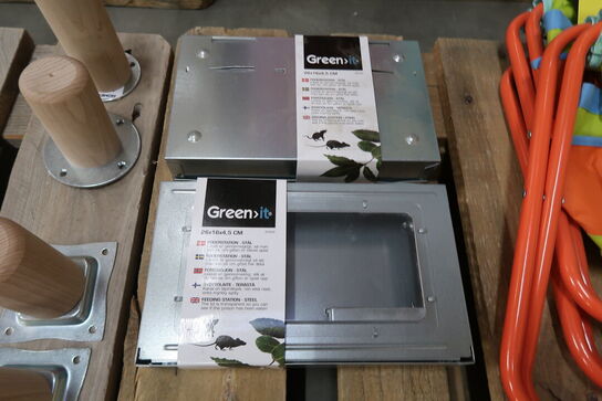 2 stk. Green-it giftkasse 26×16×4,5 cm galvaniseret stål