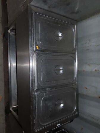 Bain Marie RIEBER ZUB-3 3xGN1/1,4L