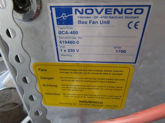 Udsugning NOVENCO BCA-400